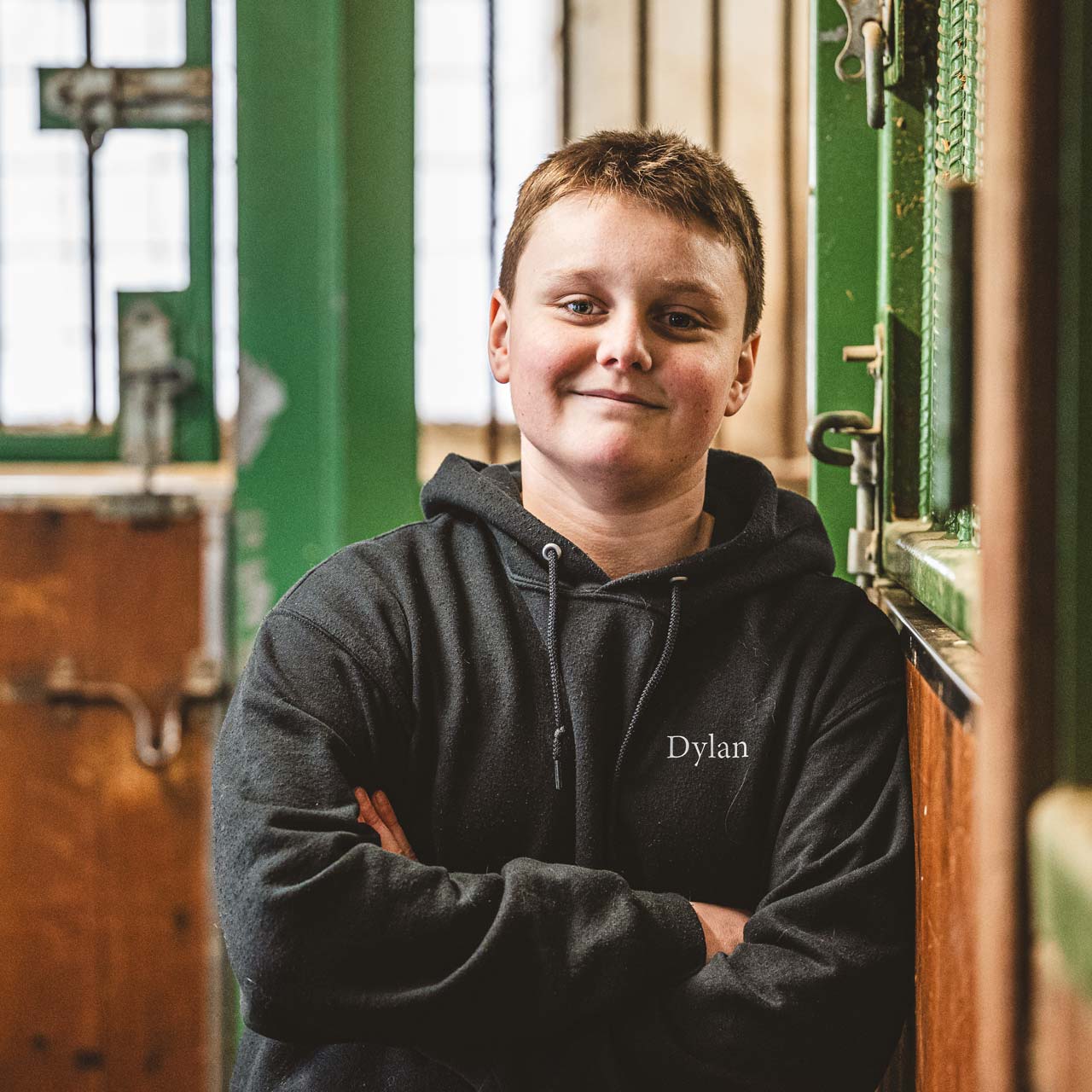 Notre fils &agrave; la ferme